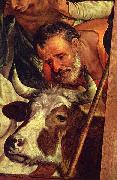 Pieter Aertsen The Adoration of the Shepherds. oil painting artist